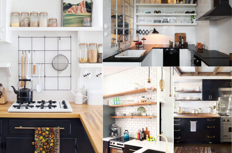 11 Classic Black and White Kitchen Ideas