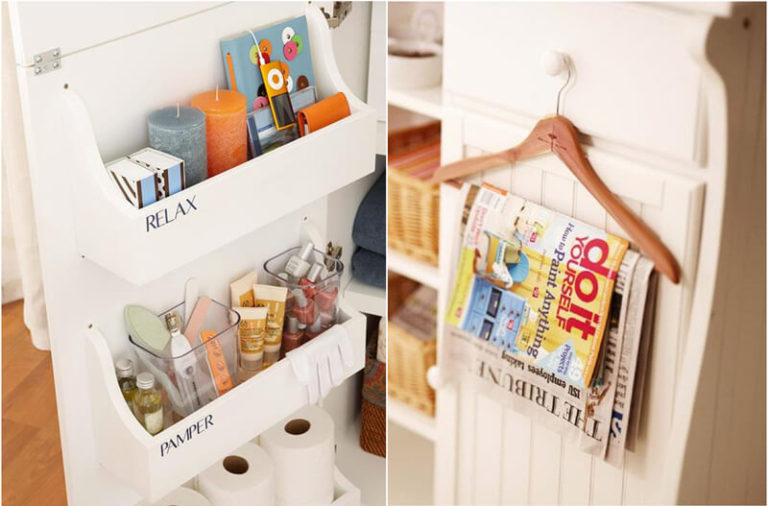 16 The Cleverest Bathroom Organization Ideas in One Place