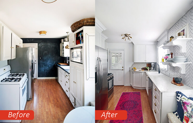 small kitchen makeovers