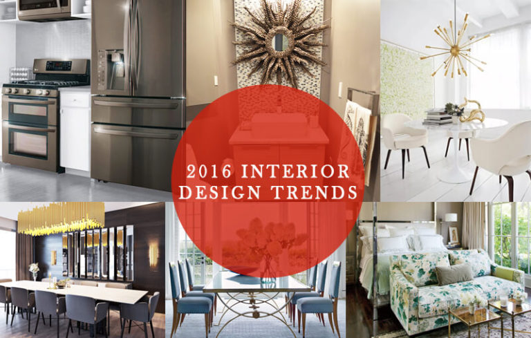 Top 10 Interior Design Trends 2016