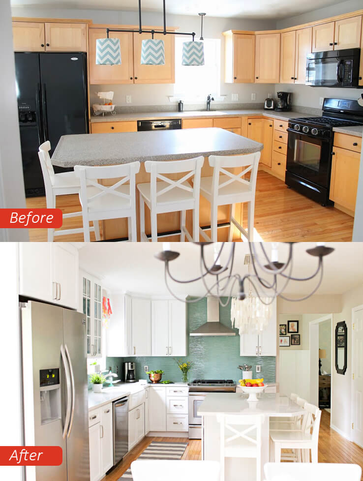 10 Amazingly Superb Kitchen Makeovers