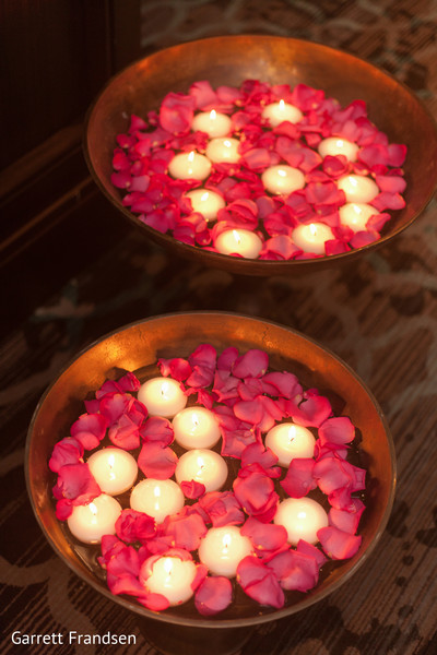 Diwali Flower and Diya Decoration