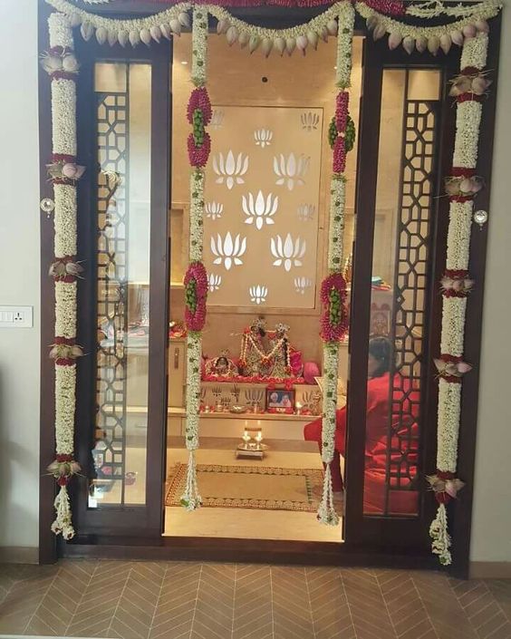 Pooja Room Designs and Decor for Diwali