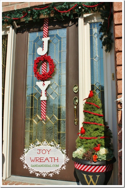 DIY Joy Wreath