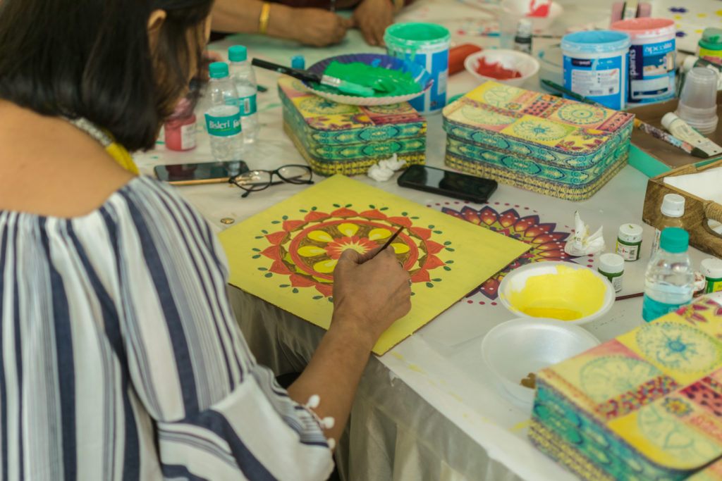 DIY Mandala Light Frame | Diwali Decoration DIY