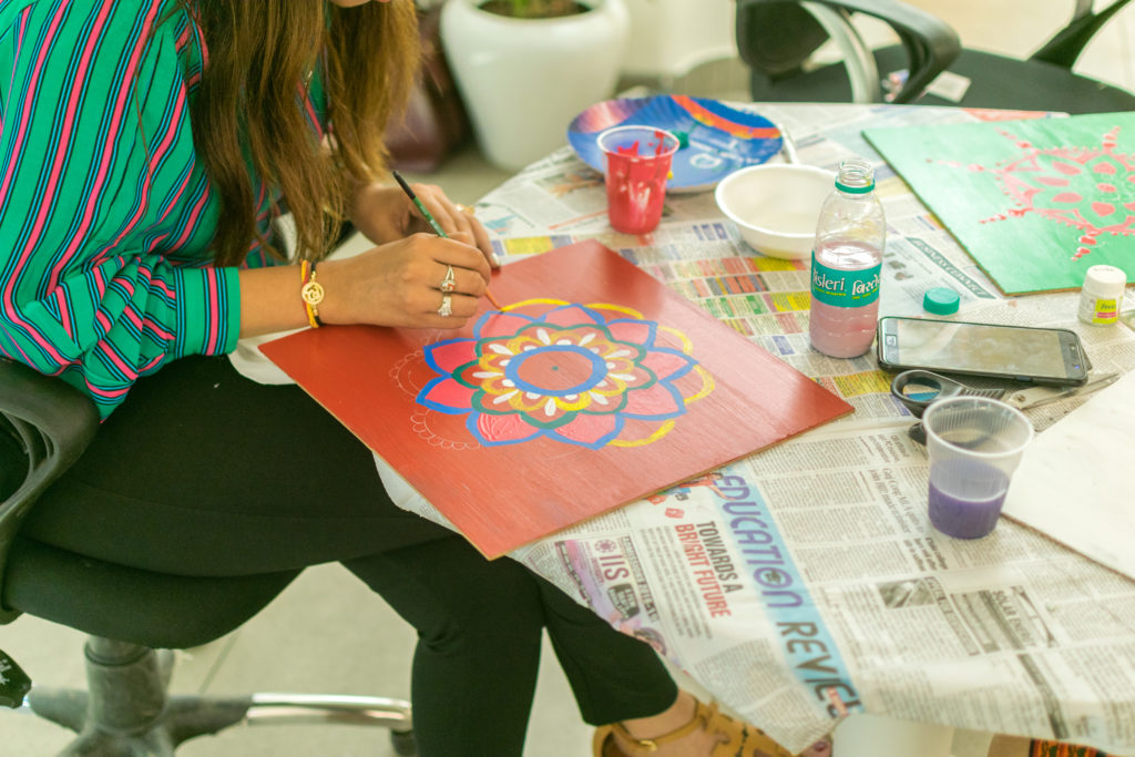 DIY Mandala Light Frame | Diwali Decoration DIY