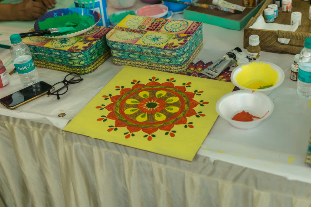 DIY Mandala Light Frame | Diwali Decoration DIY