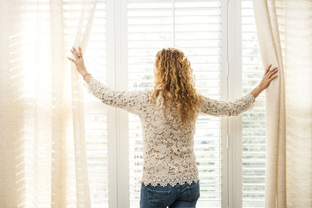 Dress up an old window frame