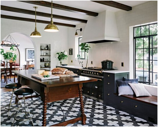 black and white kitchen Inspiration