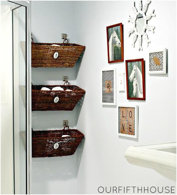 Wall-Mounted-Wicker-Window-Baskets