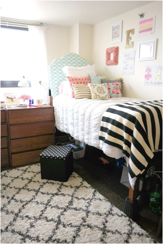 Dorm room ideas, dorm room bedding, dorm room decorating, dorm room décor, dorm decor