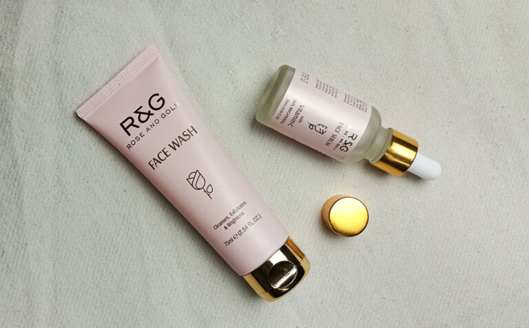 ROSE AND GOLD (R&G) SERUM & FACEWASH – REVIEW